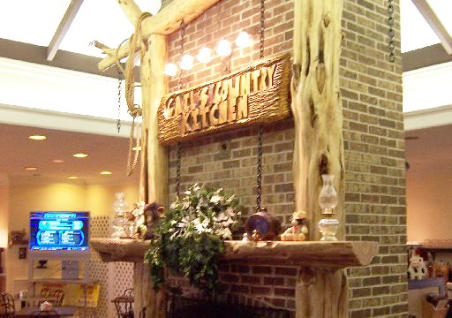 Fireplace Mantels Chainsaw Carving